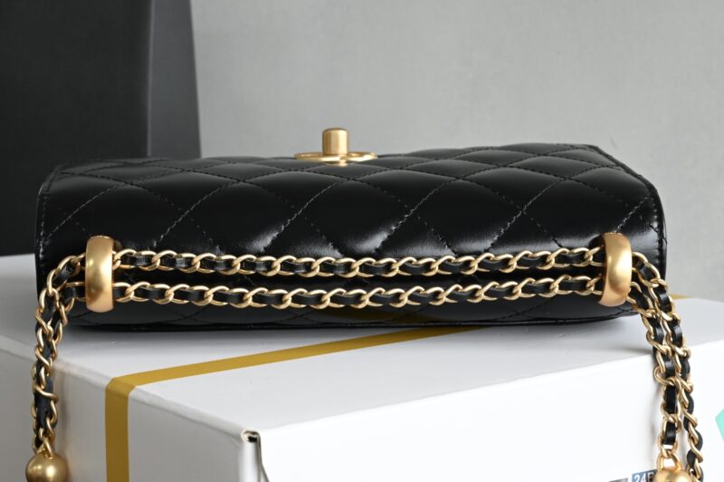 Platinum Edition ▪️ Genuine Grade Packaging as  New Arrival 🆕𝗖𝗵𝗮𝗻𝗲𝟭 𝟐 𝟓𝐬  Brand new version of the small gold ball double bead chain 𝐰𝐨𝐜 Returns! - Image 5